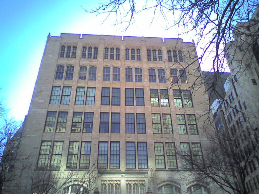 Northwestern University Wiebolt Hall in Chicago, IL