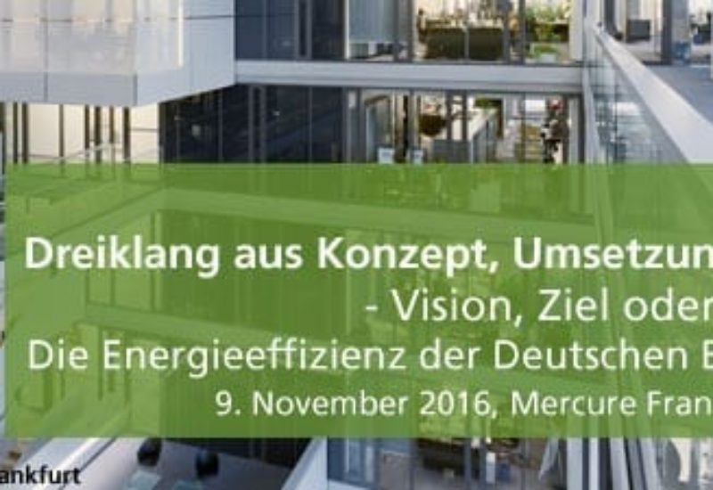 Baumann’s Lutz Miersch, will be speaking at the Symposium Triad of Concept, Implementation and Operation - Vision, Goal or Reality in Eschborn, Germany.