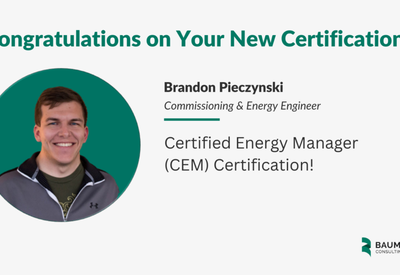 Brandon Pieczynski Certified Energy Manager (CEM)